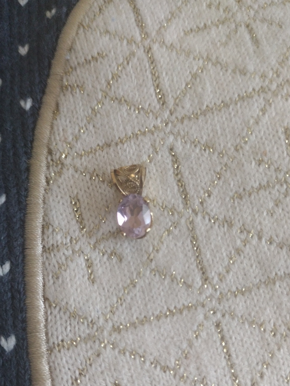 Genuine Amethyst Pendant - Picture 9 of 12